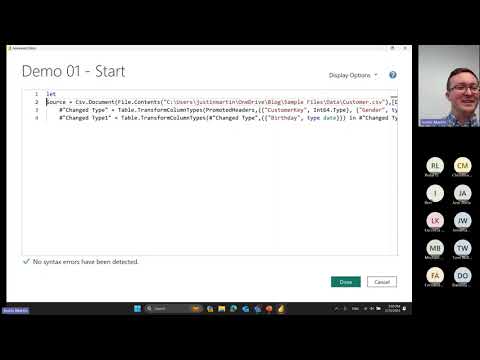 Power Query Level Up: Exploring the Advanced Editor and the M Language