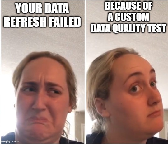 Sometimes It's Good to Fail: Raising Errors with Data Quality Tests