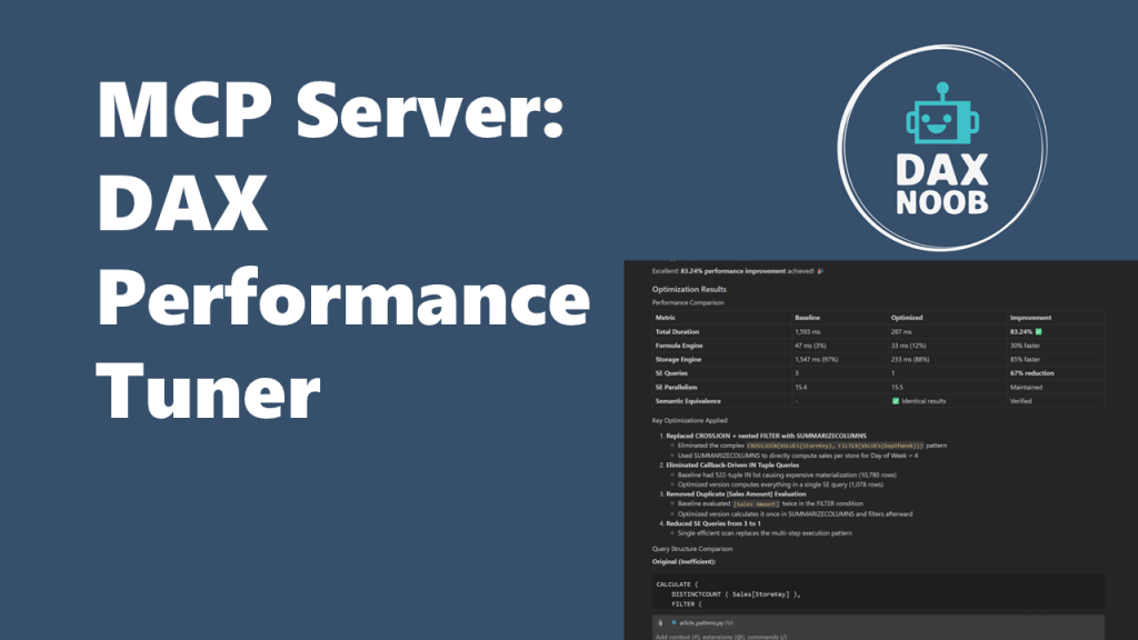 MCP Server: DAX Performance Tuner